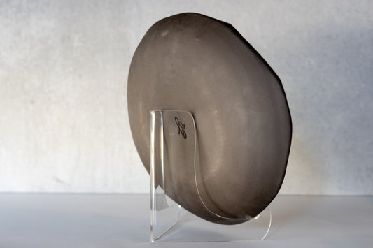 Carved Cream Decorative Bowl