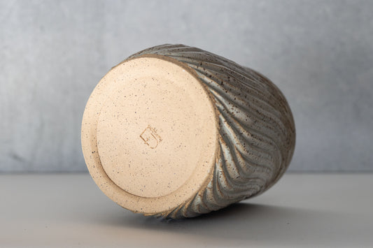 Speckled Natural Vase