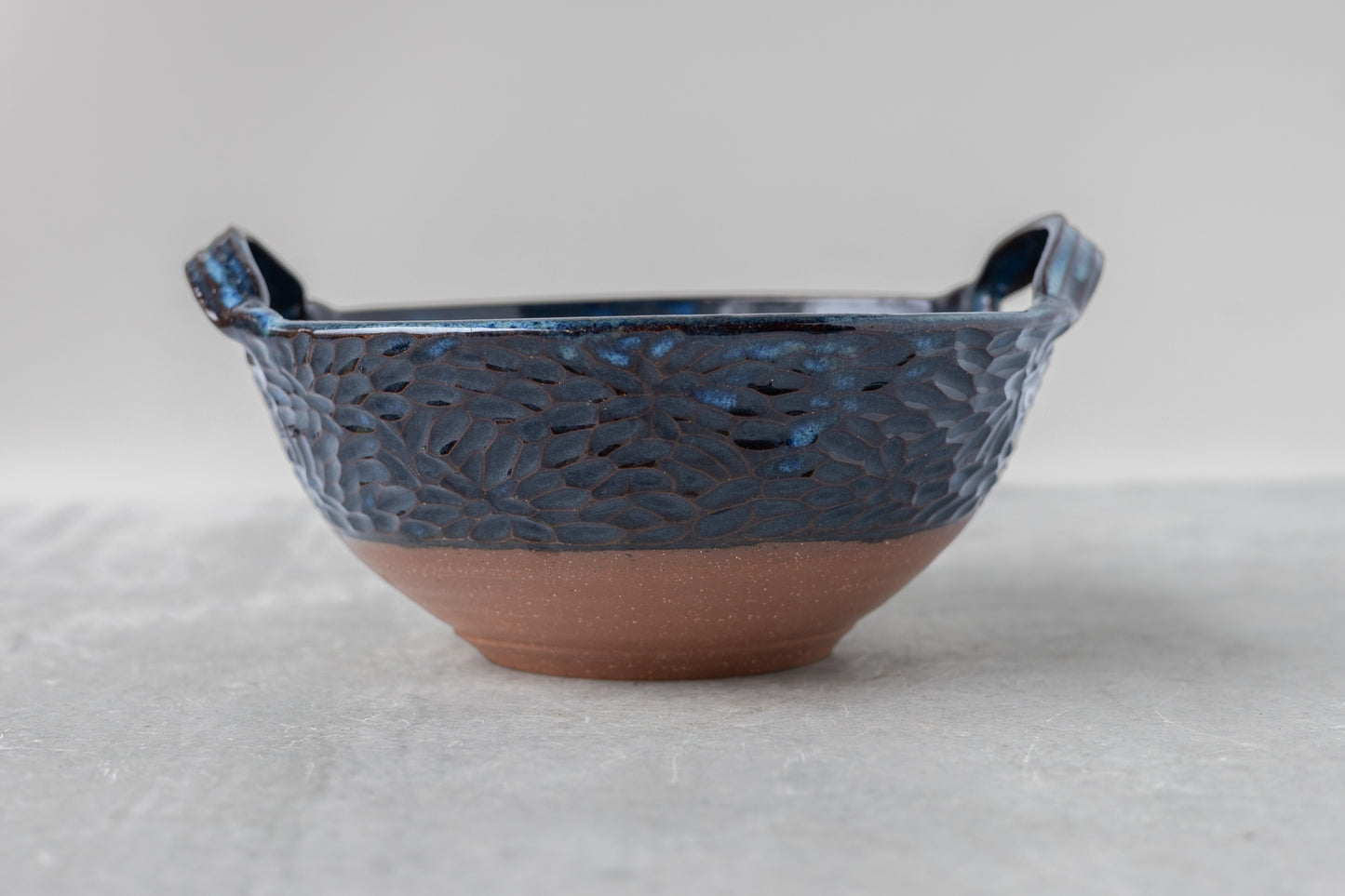 Deep Water Serving Bowl with Handles