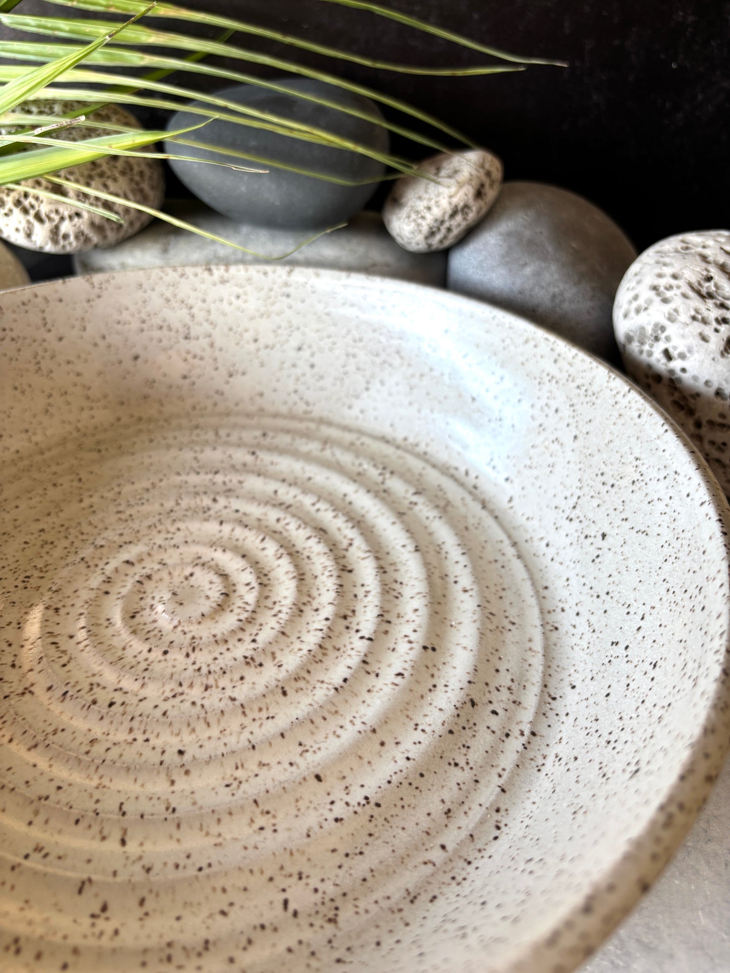 Farmhouse White Low Serving Bowl
