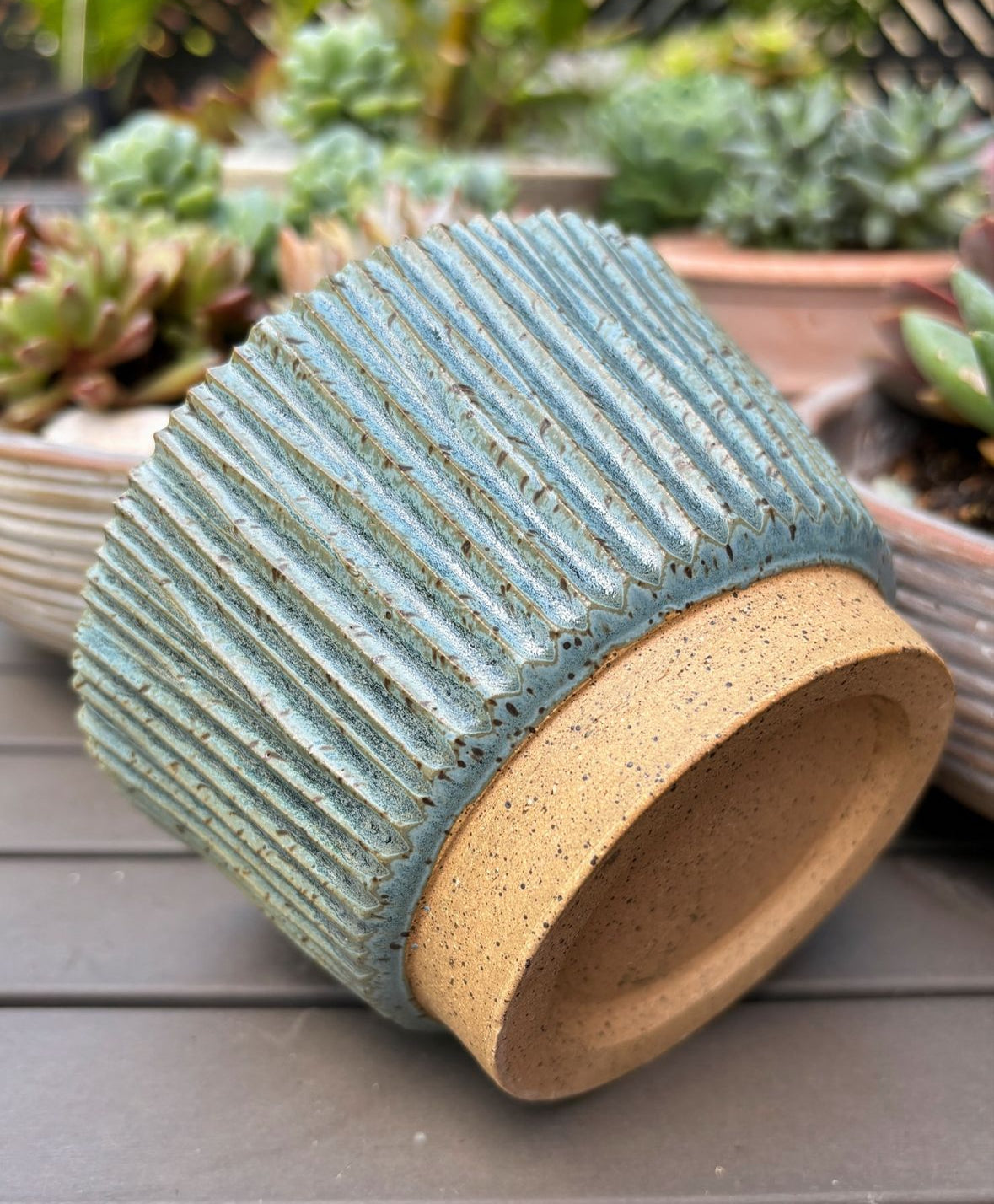 Ocean Elevated Planter