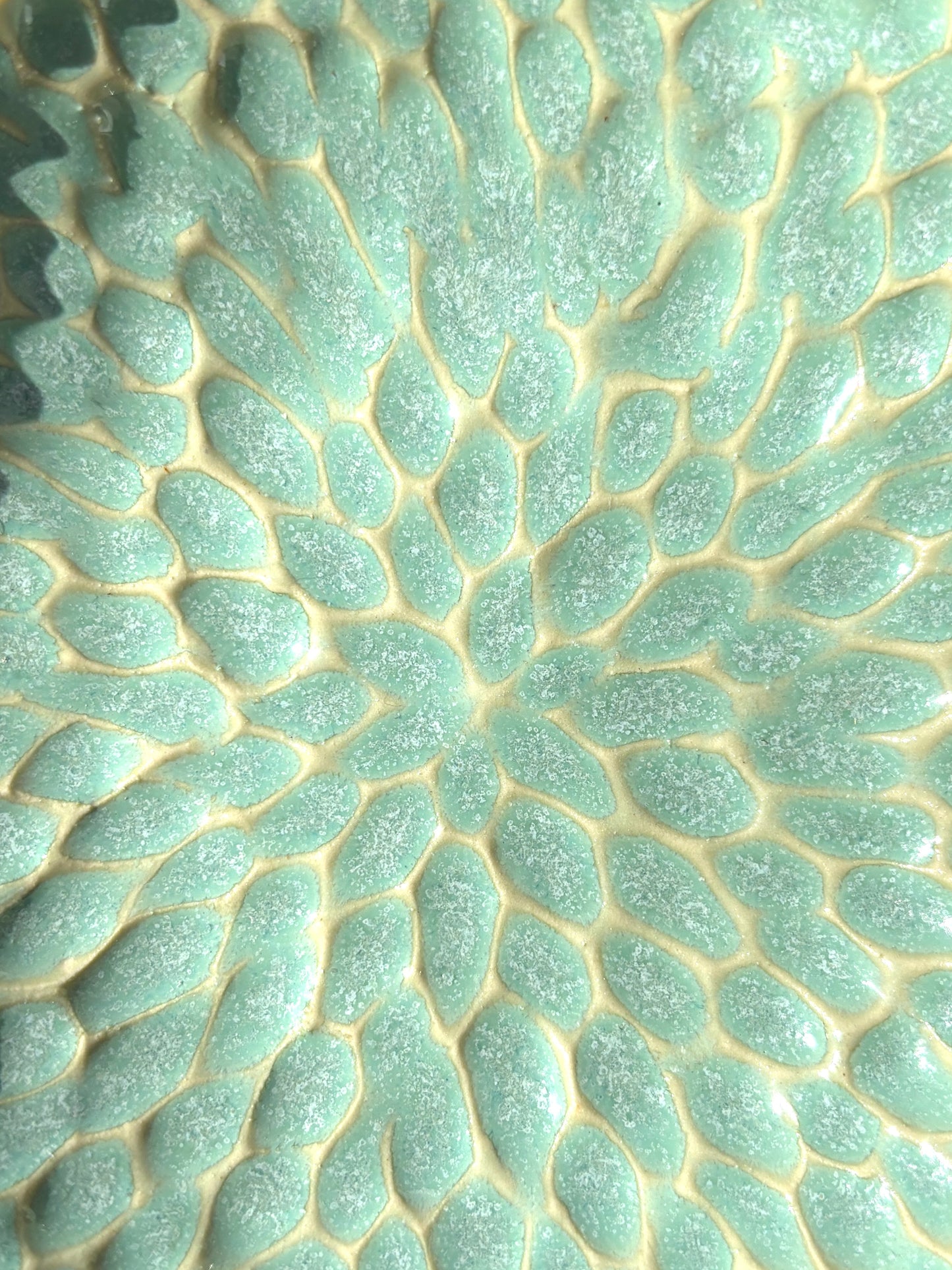 Seaglass Carved Decorative Trinket Dish