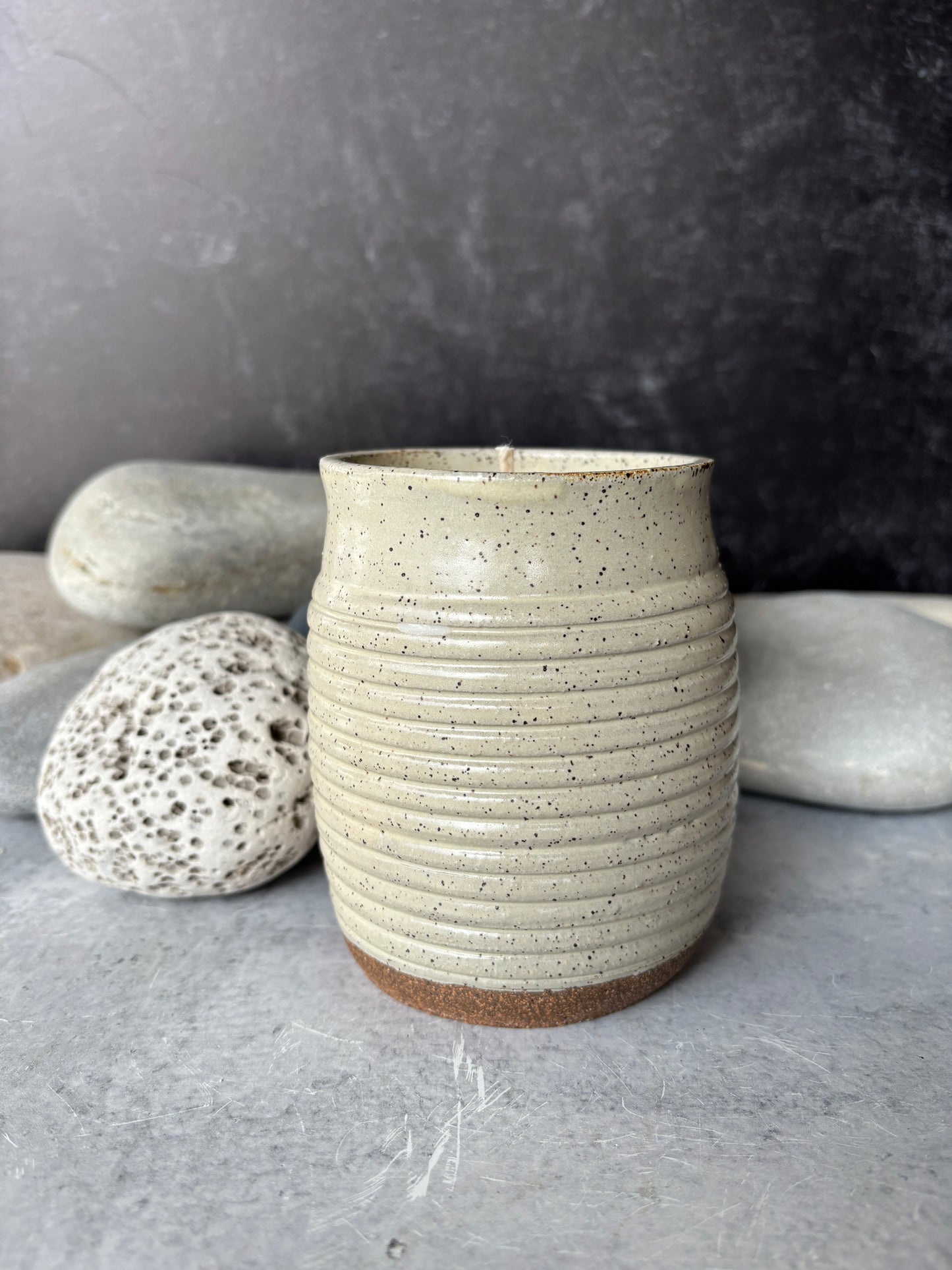 Farmhouse Warm White Soy Candle