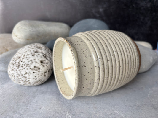 Farmhouse Warm White Soy Candle