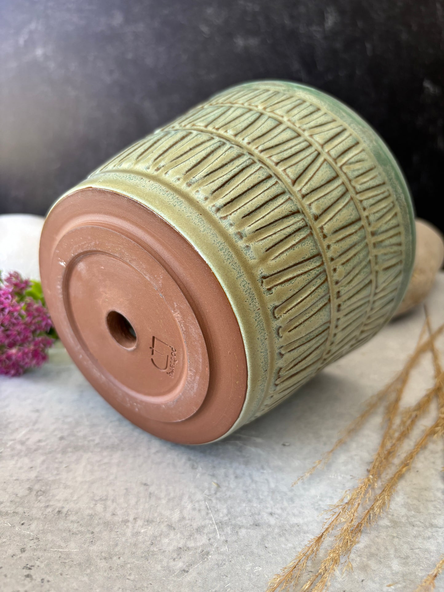 Meadow Carved Planter