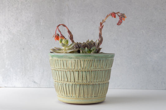 Meadow Carved Planter