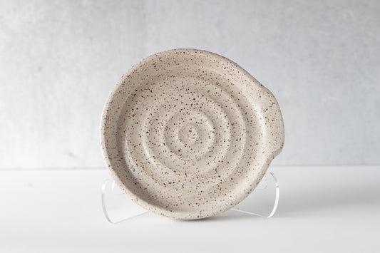 Farmhouse White Spoon Rest