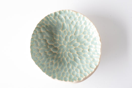 Seaglass Carved Decorative Trinket Dish