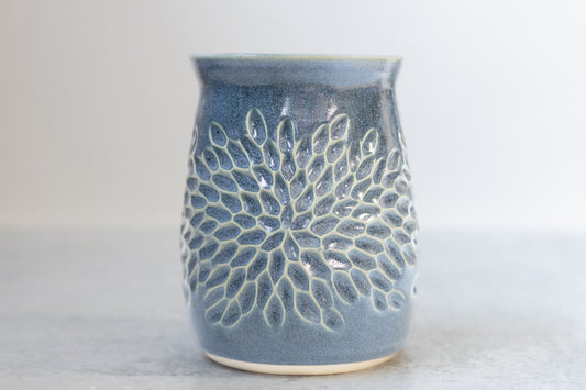 Ocean Carved Vase
