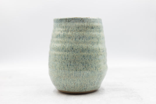 Lake Grass Speckled Ripple Vase