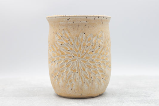 Sunshine Carved Vase