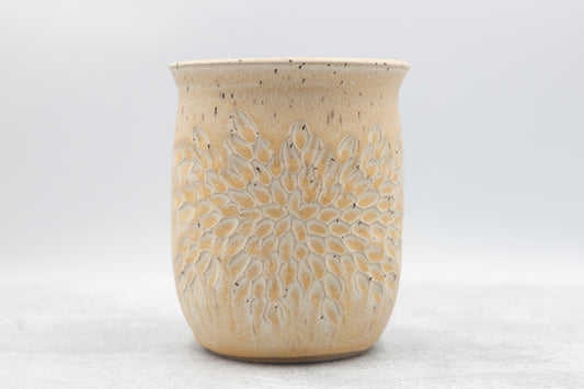 Sunshine Carved Vase