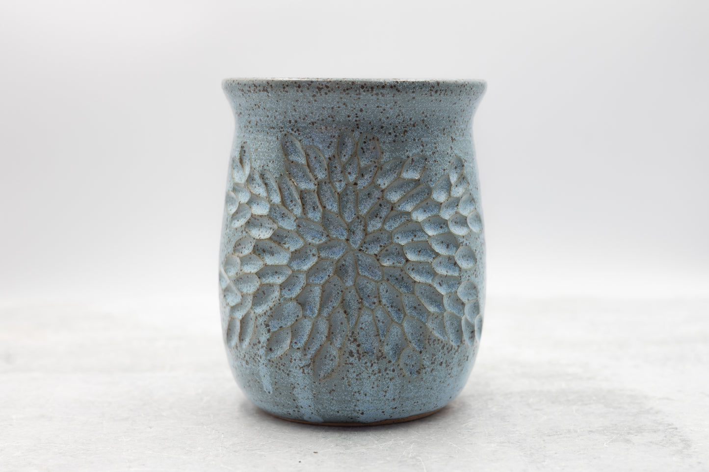 Ocean Carved Vase