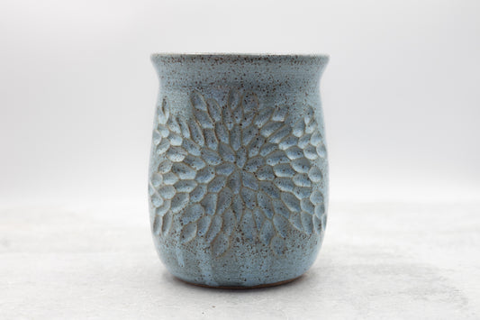 Ocean Carved Vase