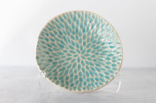 Crystal Lake Carved Decorative Bowl