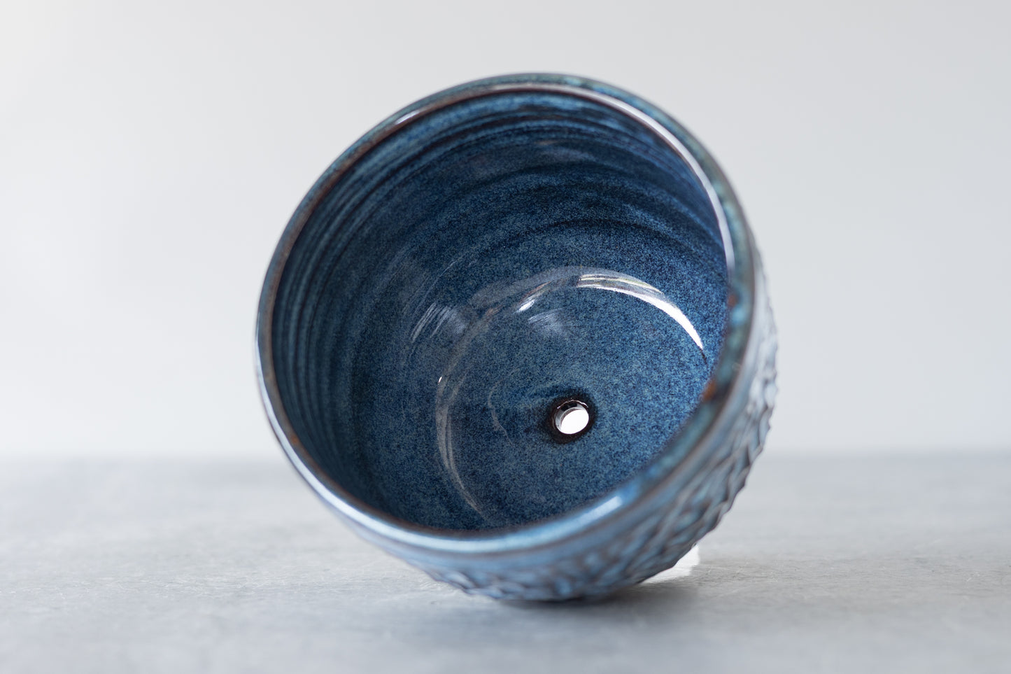 Deep Water Carved Planter