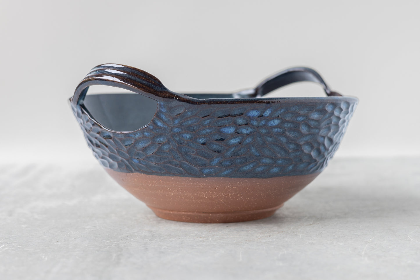 Deep Water Serving Bowl with Handles