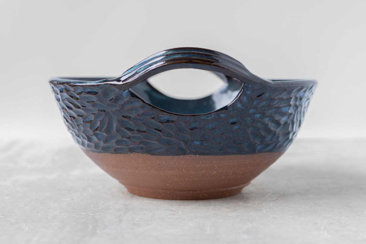 Deep Water Serving Bowl with Handles