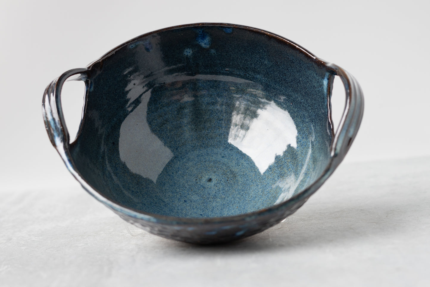 Deep Water Serving Bowl with Handles