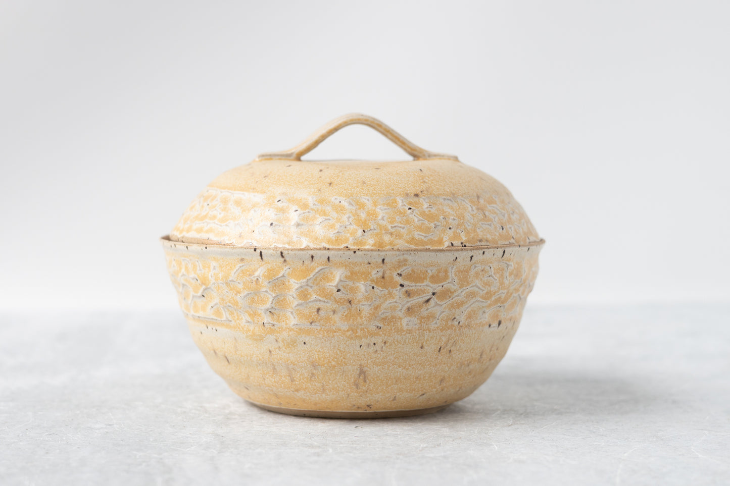 Sunshine Lidded Bowl