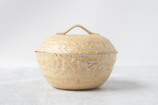 Sunshine Lidded Bowl