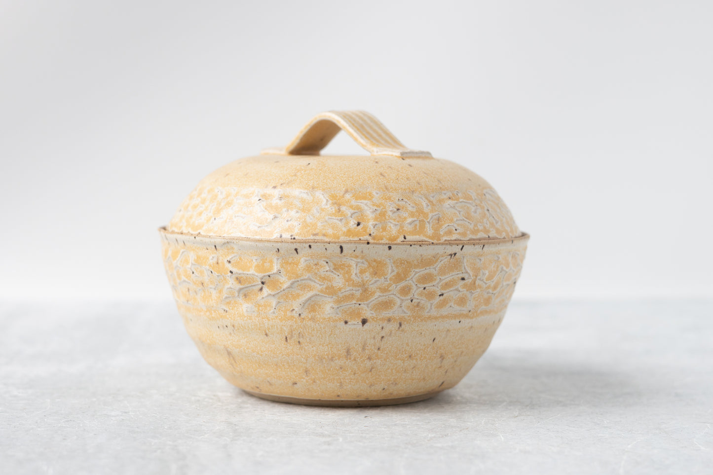 Sunshine Lidded Bowl