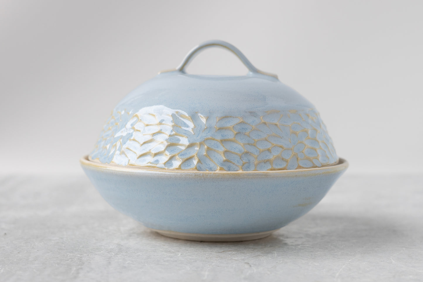 Cloud Lidded Bowl