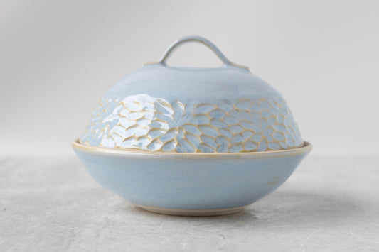 Cloud Lidded Bowl