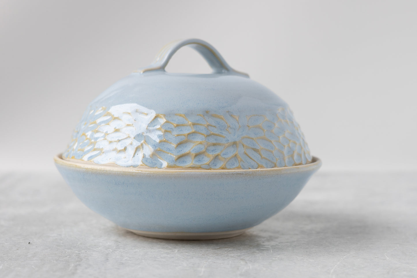 Cloud Lidded Bowl
