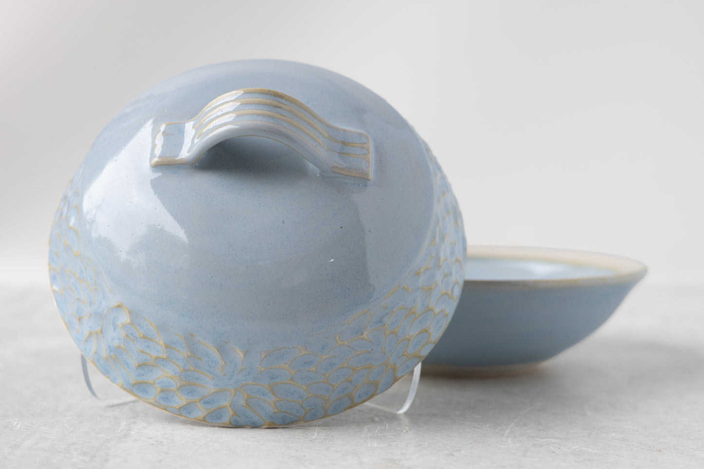 Cloud Lidded Bowl