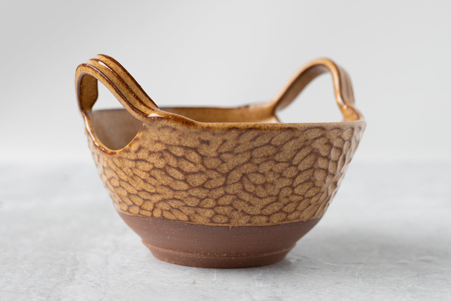 Cinnamon Serving Bowl with Handles