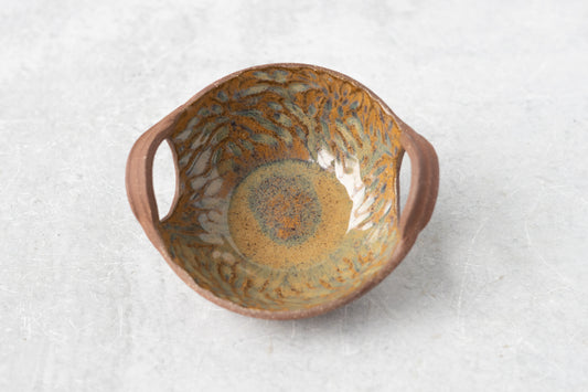 Forest Serving Bowl with Handles