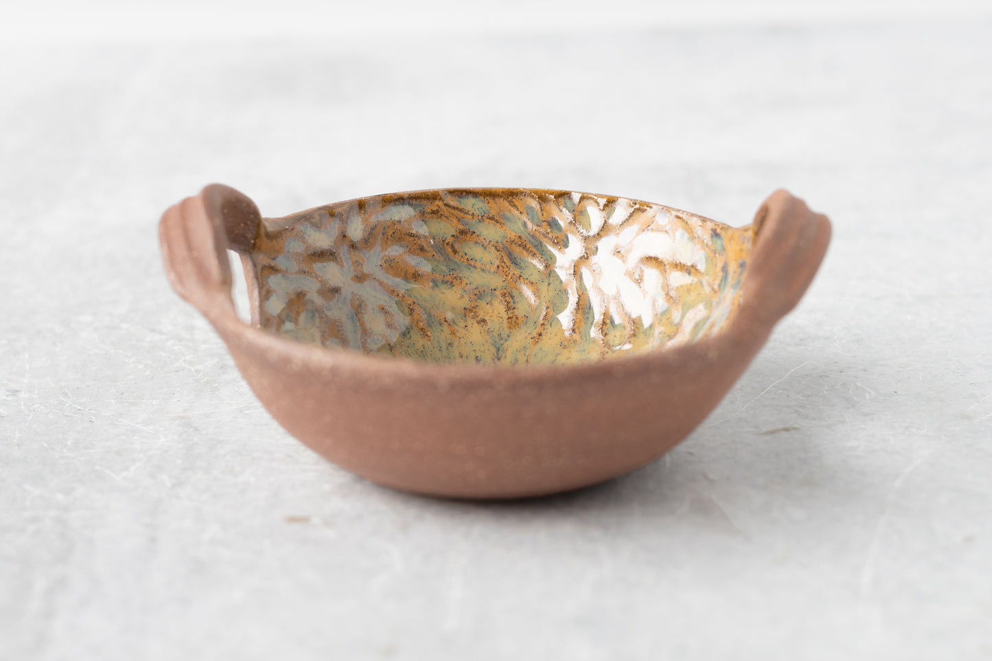 Forest Serving Bowl with Handles