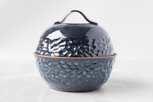 Deep Water Lidded Bowl