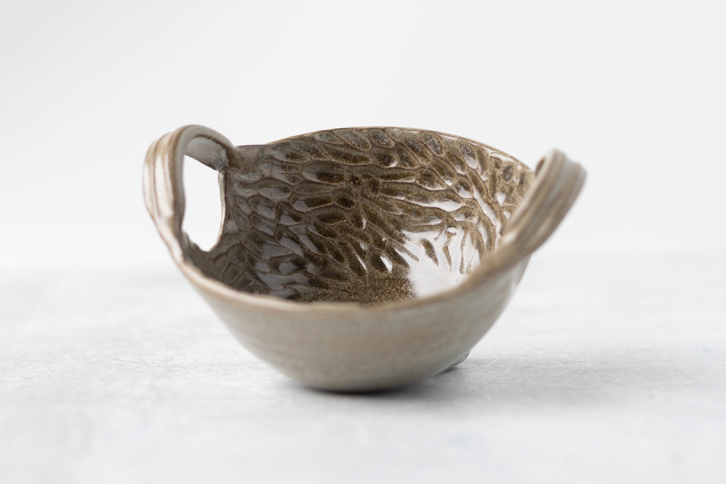 Fogstone Serving Bowl with Handles