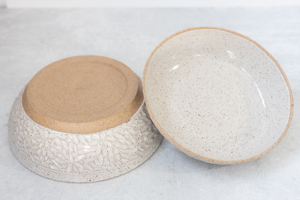 White Lidded Serving Dish