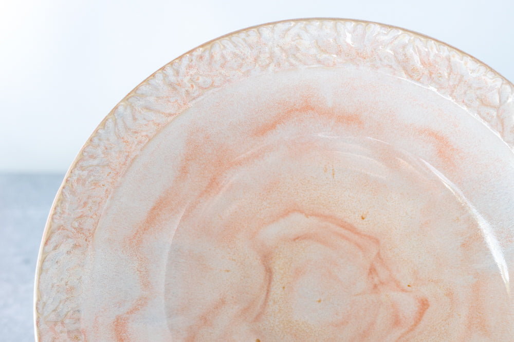 Blossom Carved Serving Bowl