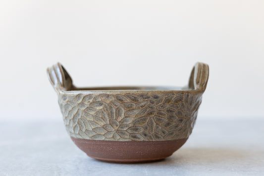 Fogstone Serving Bowl with Handles