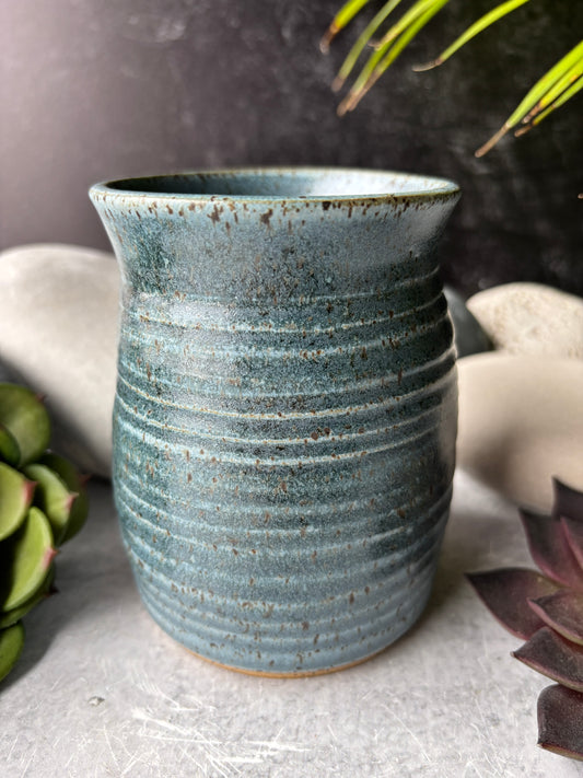 Speckled Ocean Small Vase