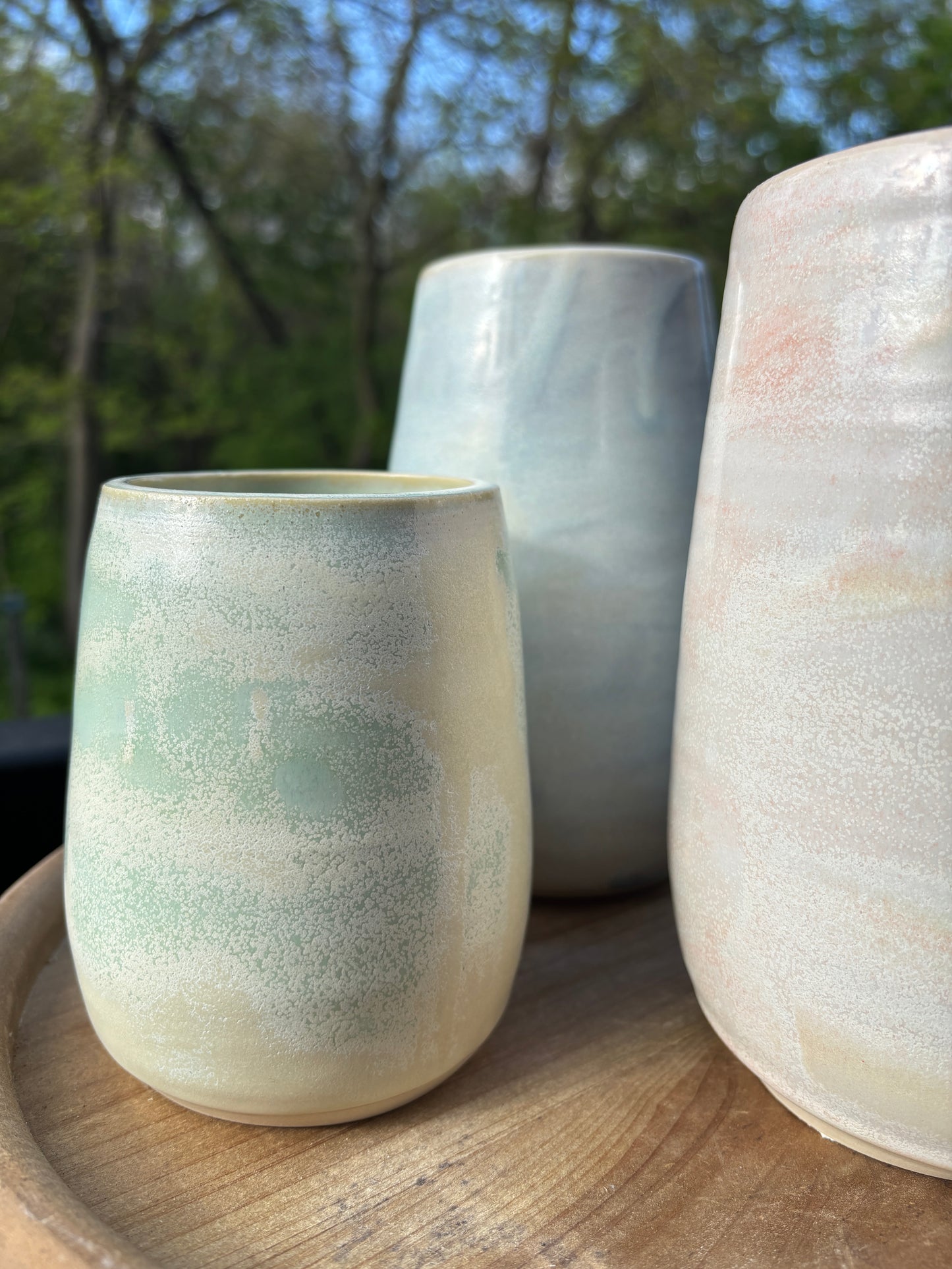 Sea Foam Vase
